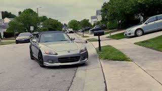 S2000 Invidia Q300 Exhaust  Magnaflow Cat [upl. by Annaed]