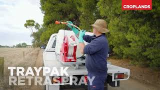 Croplands TrayPak Sprayers with RetraSpray Electric Reels [upl. by Acinorahs]