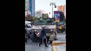 Fallas técnicas del ejército Boliviano durante el golpe [upl. by Mailli]