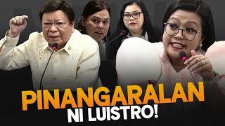 Pinangaralan ni Luistro si Marcoleta matapos niyang Kwestyunin ang Posisyon ng COA sa Budget ng OVP [upl. by Yelrihs274]