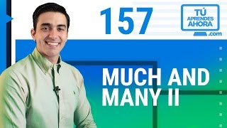 CLASE DE INGLÉS 157 Much and many II [upl. by Hakeem]