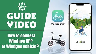 How to connect Windgoo APP to Windgoo smart electric bicycle [upl. by Harwill]