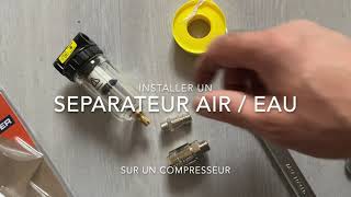 Epurateur air  eau pour compresseur [upl. by Shwalb]