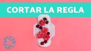 Ciclo menstrual y ovulación  CÓMO CORTAR la REGLA de immediato [upl. by Golter]