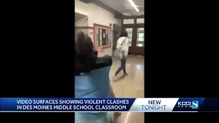 Videos of violent high school fights concern DMPS parents [upl. by Alberto]