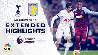 Tottenham Hotspur v Aston Villa  PREMIER LEAGUE HIGHLIGHTS  11262023  NBC Sports [upl. by Baiel966]