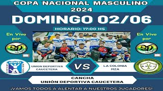 🏒 • UNIÓN DEPORTIVA CAUCETERA VS LA COLONIA DE MENDOZA  020624 [upl. by Nylidnam619]