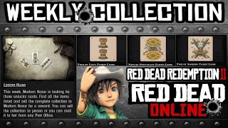 Losers Hand locations December 9 2023  Red Dead Online Weekly Collection [upl. by Fredelia]