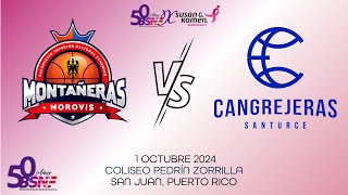 Montañeras de Morovis vs Cangrejeras de Santurce [upl. by Peh]