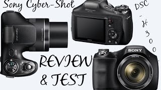 Sony CyberShot DSCH300 Review  Video and Camera Test [upl. by Strander]