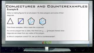 Conjectures and Counterexamples Examples Basic Geometry Concepts [upl. by Erdua]