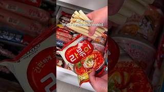 Kfood tteokbokkirabokki tteokbokki tteokbokkirecipe rabokki koreanramen ramyun [upl. by Dareece]