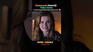 Part1 Hollywood movie Jumanji Full movie Explained Hindi dubbed Adventure Movie shorts explain [upl. by Erotavlas]