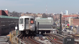 NYC Subway HD 60fps WestinghouseAmrail R68 D Trains via F Line BMT Culver Line Tour 21817 [upl. by Tyre]