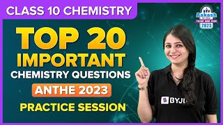 Top 20 CHEMISTRY Ques  Chemical reactions amp equations  Acids bases amp salts  Metals amp non metals [upl. by Mccutcheon346]