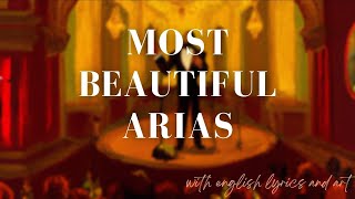 Most Beautiful Arias  Part 1 English translation and art [upl. by Cyprus830]