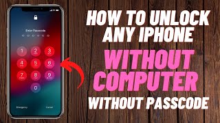 How To Unlock Any iPhone Without Passcode And Computer  How To Bypass iPhone Screen Passcode [upl. by Buxton]