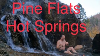 Exploring Idaho Hot Springs Pine Flats Hot Springs in Lowman Idaho [upl. by Ecirtal]