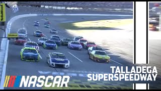 Final Laps Chase Elliott wins at Talladega  NASCAR [upl. by Ylluz]