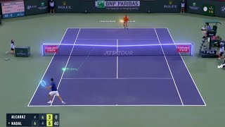 Rafael Nadal vs Carlos Alcaraz in Visual Effects Highlights [upl. by Nixie]