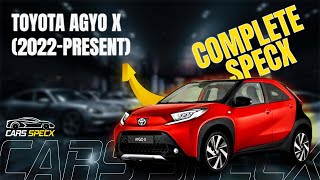 Toyota Aygo X 2022  Present  Complete Specs amp Features Overview [upl. by Fitzger661]