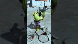 quotGTA 5 Hulk Mod Madness Smashing Military Convoy Chaosquot [upl. by Drannek]