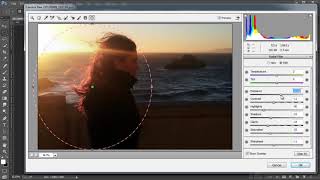 Camera Raw Radial Filter  Photoshop CC Tutorial [upl. by Ardis750]