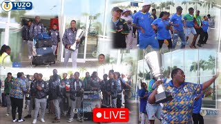 🔴LIVEUtapenda SHANGWE La KIMALKIA Kuwapokea TWIGA STARS na Kombe Lao Kutoka TUNISIA [upl. by Debee]