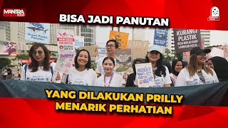 PRILLY LATUCONSINA KAMPANYEKAN UNTUK KURANGI PENGGUNAAN SAMPAH PLASTIK [upl. by Lefty]