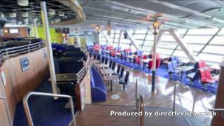 Onboard Stena HSS Explorer ferry with Stena Line [upl. by Nahraf]