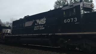 NS P44 at Cowpens with RS5T Equiped NS 6073 Leading [upl. by Cohberg]