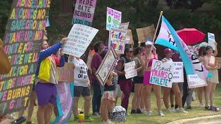 Greg Abbott signs bill saying athletes must play with gender born with in public college sports [upl. by Hartzel]