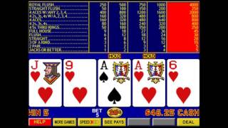 Video Poker Part 3  Double Double Bonus [upl. by Alaek]