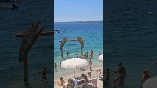 Crikvenica Hrvatska Plaža Walking Tour 4k [upl. by Armin]