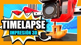 👉APRENDE OCTOLAPSE👈  Tutorial TIMELAPSE Impresora 3D con OctoPrint Parte 1 [upl. by Ginny]