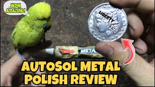 Autosol Metal Polish Review  Liberty Coin [upl. by Crotty325]