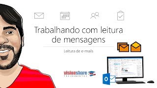 Trabalhando com leitura de mensagens no Outlook 2016 [upl. by Socher]