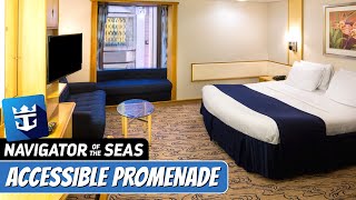 Navigator of the Seas  Ultra Spacious Ocean View Stateroom Tour amp Review 4K  Royal Caribbean [upl. by Nylicaj894]