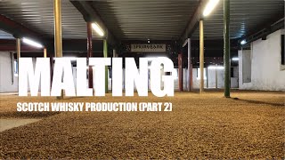 Malting  Steeping Germination Kilning amp Peating [upl. by Eneleoj]