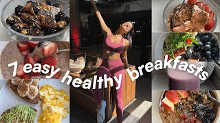 HEALTHY BREAKFASTS UNDER 10 MIN  7 hormone balancing  easy recipes [upl. by Conn]