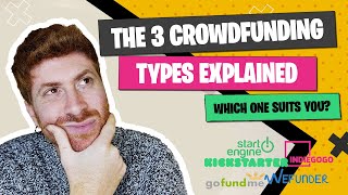 The 3 Crowdfunding Types Explained which one suits you [upl. by Critchfield700]