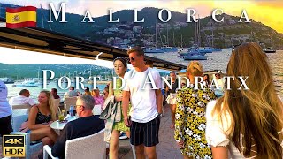 🇪🇸 Port dAndratx October 2022 4K Walk  Mallorca Balearic Islands Spain [upl. by Burta]