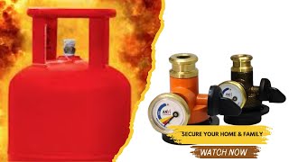 Gas safety device demo  kannada demo video LPG cylinder blast 🔥💥  safety device demo [upl. by Cr409]