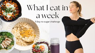 What I eat in a week  NO SUGAR [upl. by Aitnahs]