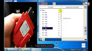 SVCI J2534 PATS online programming for Ford obdii365 [upl. by Accber]