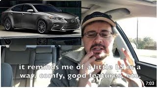 2018 Lexus ES 350 review last pure luxury sedan [upl. by Norval]