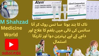 Atem And Clenil Use In Urdu Nebulizer Medicine [upl. by Yeldah]