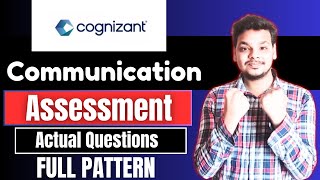 Actual Cognizant Communication Assessment Pattern amp Questions [upl. by Inoj]