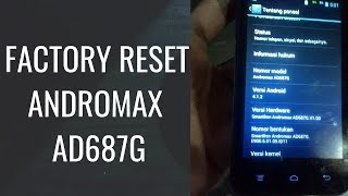 Cara Factory Reset Andromax G AD687G [upl. by Arthur]