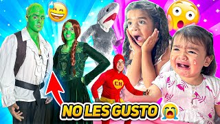 Mis hijas REACCIONAN a nuestros disfraces mas FEOS para HALLOWEEN😱🎃 [upl. by Tisdale]